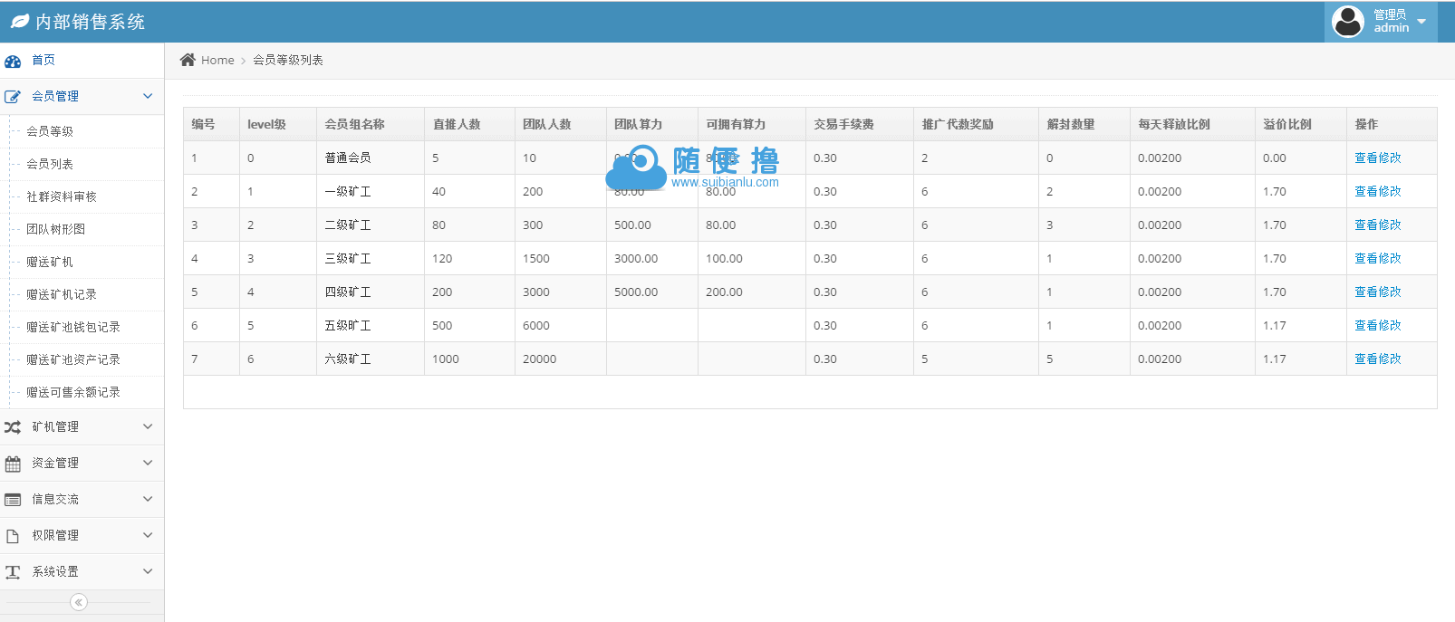 最近更新版  BTB矿池源码-区块链挖矿云矿机平台游戏BTC+安装说明等